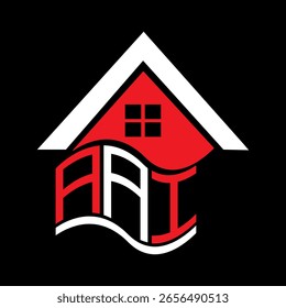 AAI home logo AAI Monogram Initials Letters Combination 