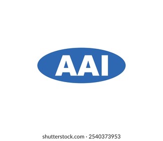 AAI logo design vector template. AAI