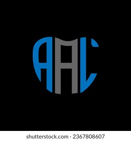 AAL letter logo creative design. AAL unique design.
