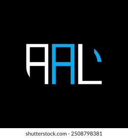 AAL design logotipo, AAL logotipo simples e moderno.
 AAL design de alfabeto luxuoso