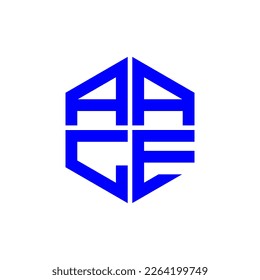 AALE letter logo creative design with vector graphic, AALE simple and modern logo.