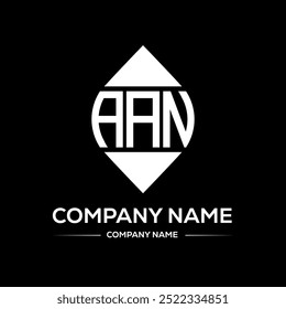 AAN Logo Design Vector typography and Creative Letter Logo Concept. AAN unique design.