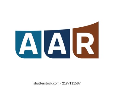 Aar Logo Design Template Multiuse Initial Stock Vector (Royalty Free ...