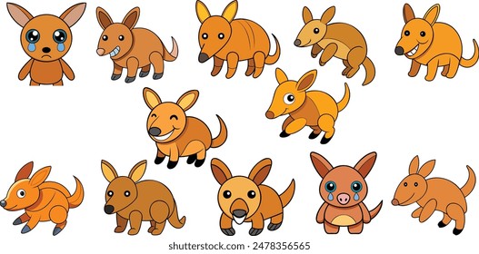 Aardvark designs ,animal vector design