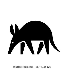 Aardvark Logo. Icon design. Template elements
