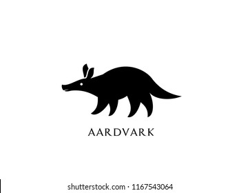 Aardvark Logo Icon Designs Stock Vector (Royalty Free) 1167543064 ...