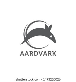 aardvark logo icon designs. vector illustration