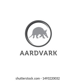 aardvark logo icon designs. vector illustration
