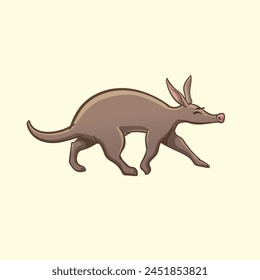 The aardvark is a medium-sized, burrowing, nocturnal mammal native to Africa.