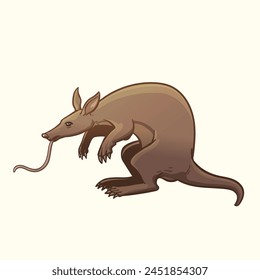 The aardvark is a medium-sized, burrowing, nocturnal mammal native to Africa.