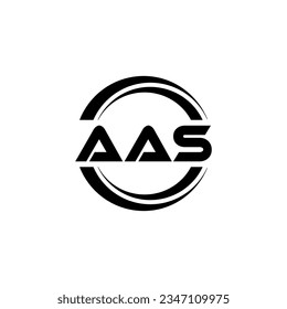 AAS Logo Design, Inspiration for a Unique Identity. Modern Elegance and Creative Design. Watermark Your Success with the Striking this Logo.