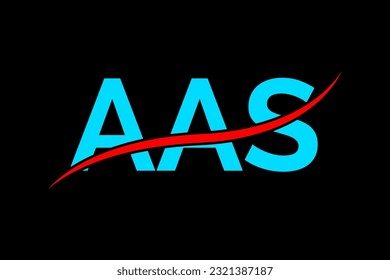AAS logo. AAS latter logo design. AAS latter. AAS logo for technology, business and real estate brand