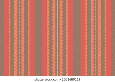 Aashioned lines vertical texture, nostalgia stripe textile background. Bbstract background vector fabric pattern seamless in red and mint colors palette.