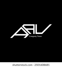 AAU logo design, AAU simple and modern logo. AAU luxurious alphabet design  