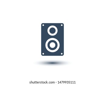 Aaudio speaker icon. Vector illustration EPS10. Music concept