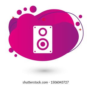 Aaudio speaker icon. Vector illustration EPS10. Music concept