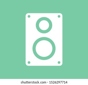 Aaudio speaker icon. Vector illustration EPS10. Music concept