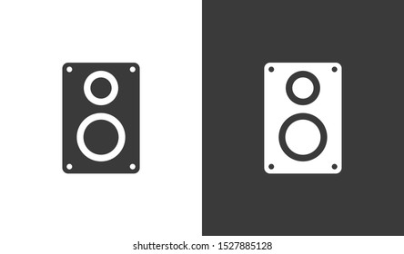 Aaudio speaker icon. Vector illustration EPS10. Music concept