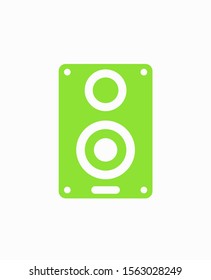 Aaudio speaker icon. Vector illustration EPS10. Music concept