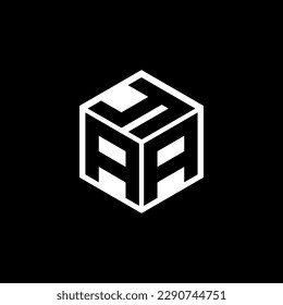 AAY letter logo design in illustration. Vector logo, calligraphy designs for logo, Poster, Invitation, etc.