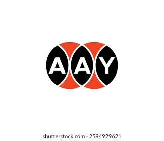 AAY logo design vector template.