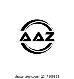 AAZ Logo Design, Inspiration for a Unique Identity. Modern Elegance and Creative Design. Watermark Your Success with the Striking this Logo.