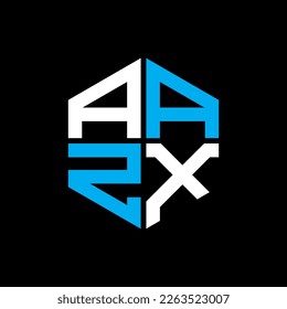 AAZX letter logo creative design with vector graphic, AAZX simple and modern logo.