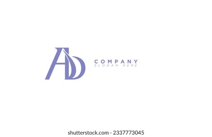 AB Alphabet letters Initials Monogram logo BA, A and B