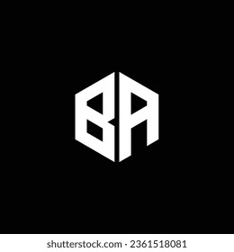 AB or BA abstract outstanding professional business awesome artistic branding company different colors illustration logo