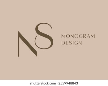 AB or BA letter logo icon design. Classic style luxury initials monogram.