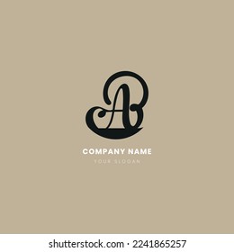 AB Brand logo design of vactor