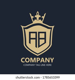 AB I Con Design Logo Company Template Design and Vector.