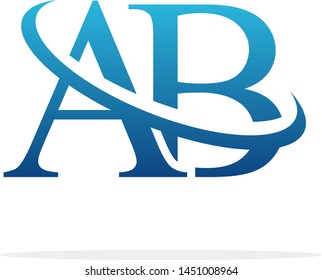 Ab Creative Logo Design Vector Art Stock Vector (Royalty Free ...