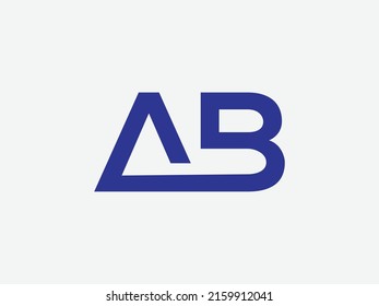 ab infinity initial letter logo icon design vector. simple letter AB color vector logo concept. ab logo vector ,infinity.