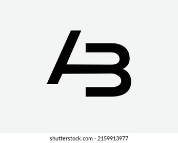 ab infinity initial letter logo icon design vector. simple letter AB color vector logo concept. ab logo vector ,infinity.