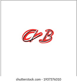 AB initial handwriting logo for iBentity 