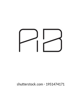ab initial letter vector logo