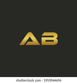 ab letter logo. abstract background for design, business