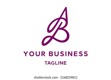 AB letter logo design, monogram, icon, symbol, initials. Enhance your brand's elegance, it combines sophistication. Perfect for luxury or high-end fashion, jewelry store, personal coach branding etc.