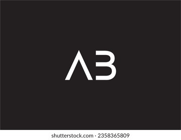 AB Letter Logo Design And Monogram Logo