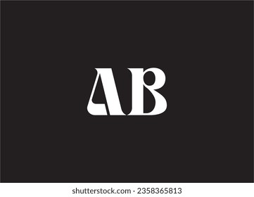 AB Letter Logo Design And Monogram Logo