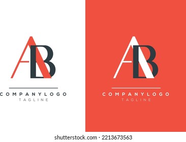 AB Letter Logo Initial concept