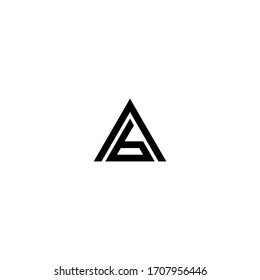 ab letter vector logo abstrac