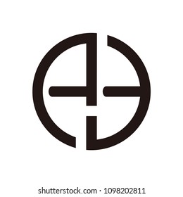 ab letter vector logo. ag letter vector logo