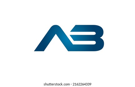 AB linked letters logo icon