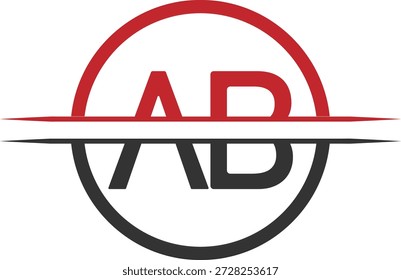 AB logo design. BA logo design