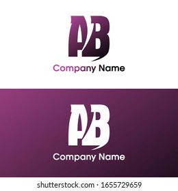 AB Logo Design Company, Initial Letter Branding