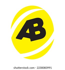 uso del diseño del logotipo de ab para su empresa