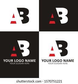 AB Logo Design For Your New Business