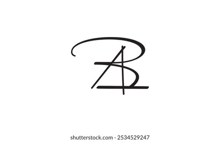 ab-Logo, ab-Initialen, ab-Buchstabenzeichen-Logo 